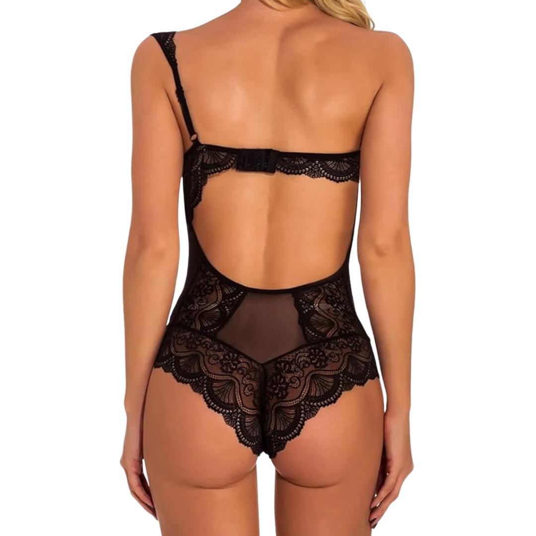 BODY DE ENCAJE AMAPOLA - Atracción en una pieza